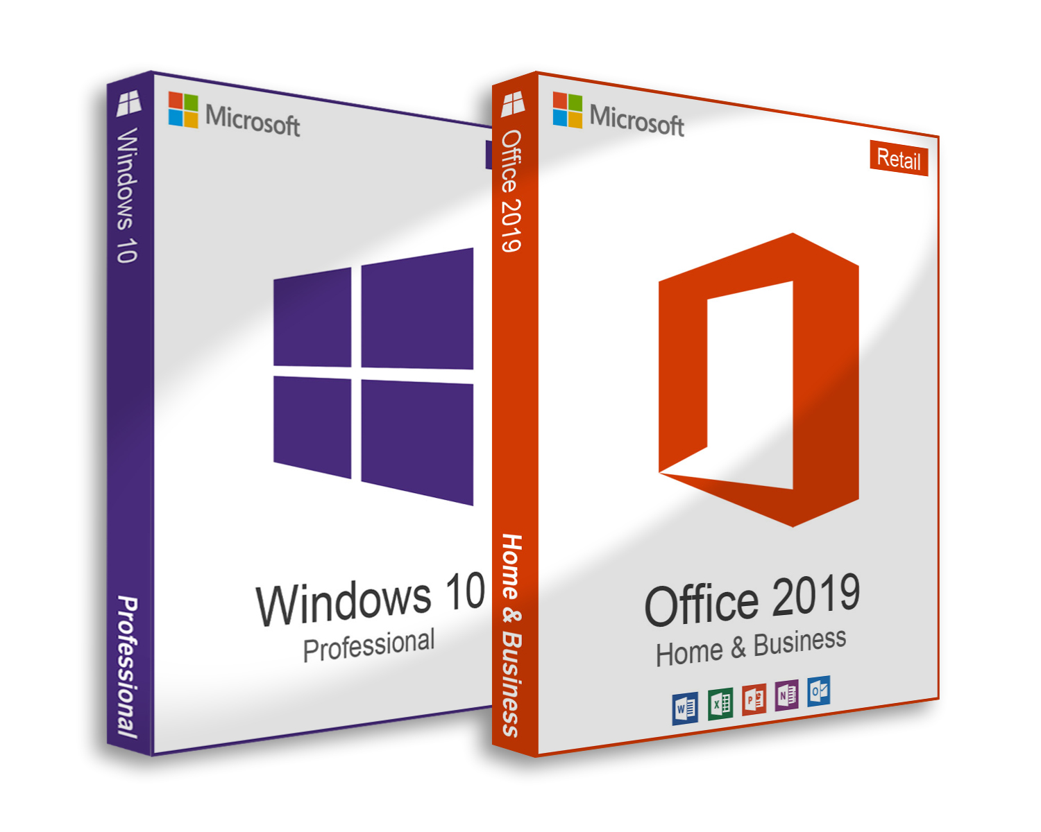 Windows 10 Professional + Office 2019 Home & Business elektronikus licensz